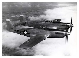 F-82E North American Twin Mustang Piston Engine Fighter Plane AIR-FORCE 5X7 - £6.76 GBP
