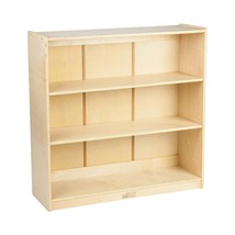 Birch Bookcase With Adjustable Shelves, Greenguard Gold Certified Wooden Book Di - £236.48 GBP