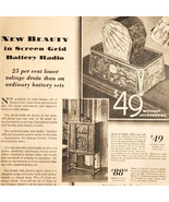 1929 Crosley Radio Corp Model 21 Advertisement Home Music Sound Vintage ... - $553.22 MXN