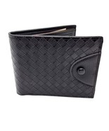 Honua Quality Men&#39;s Black Diamond Design PU Leather Bifold Wallet - €10,96 EUR