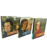 LOT-3 CLASSIC COMPOSERS CDS MOZART, SCHUMANN &amp; SCHUBERT w/23 PAGE BOOKLET - $28.58 CAD