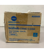 Genuine  Konica Minolta TNP48C Cyan Toner A5X0430 for Bizhub C335O - Dam... - €12,87 EUR