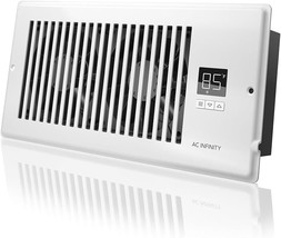 AC Infinity AC-RBF4-W Airtap T4 Quiet Register Booster Fan System - White 4x10&quot; - £45.16 GBP