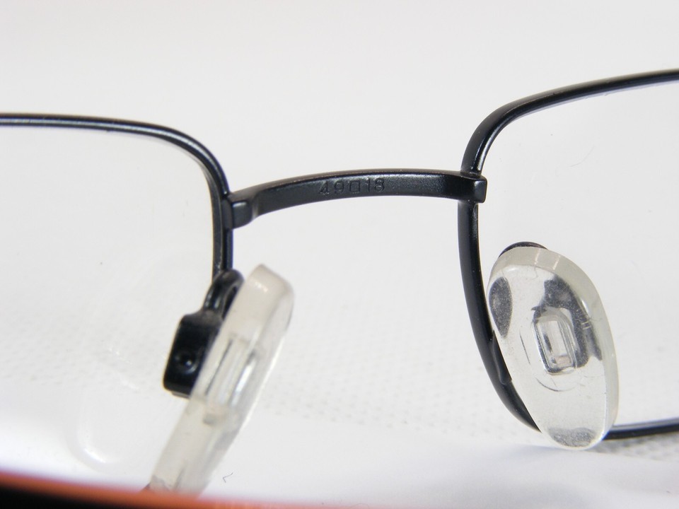 LUXOTTICA LU 9526 1026 BLACK /TRANSPARENT BROWN EYEGLASSES GLASSES 49-18-140mm Item image 12
