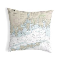 Betsy Drake Fishers Island Sound, RI Nautical Map Noncorded Indoor Outdoor - $54.44