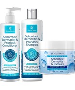 Seborrheic Dermatitis Psoriasis Cream Shampoo and Conditioner Set Scalp ... - $83.93