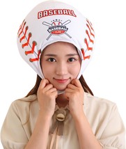 Baseball Plush Warm Hat Halloween Christmas Carnival Birthday Party Dres... - £37.71 GBP