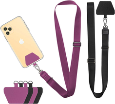 Cell Phone Lanyard, Wonder Universal Adjustable Phone Neck Strap Leash for Smart - £13.10 GBP