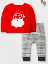 Baby Cat &amp; Jack 2 Piece Santa Outfit 3-6M 6-9M NWT - £11.93 GBP
