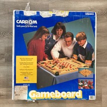 Vintage 1997 Carrom Board Game Model 108 Set Classic Family Fun 90s Vtg - $75.24