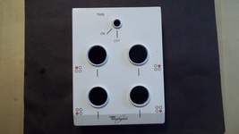 Whirlpool Gas Cook Top Model SC8720EDW0 Control Panel White 4381619 - $24.95
