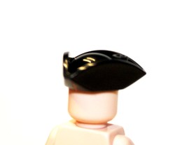 Building Block Revolutionary War Pirate Black Hat For Toys Minifigure  - $5.07 CAD