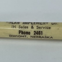 Ritepoint Ballpoint Advertising Pen Kolar Implement Dwight Nebraska AG V... - £7.76 GBP