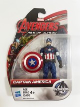 Captain America Avengers Age Of Ultron Movie All Star 4&quot; Action Figure! - £9.20 GBP