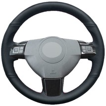 Black Faux Leather Car Steering Wheel Cover For Opel Astra (h) Signum Co... - $22.90