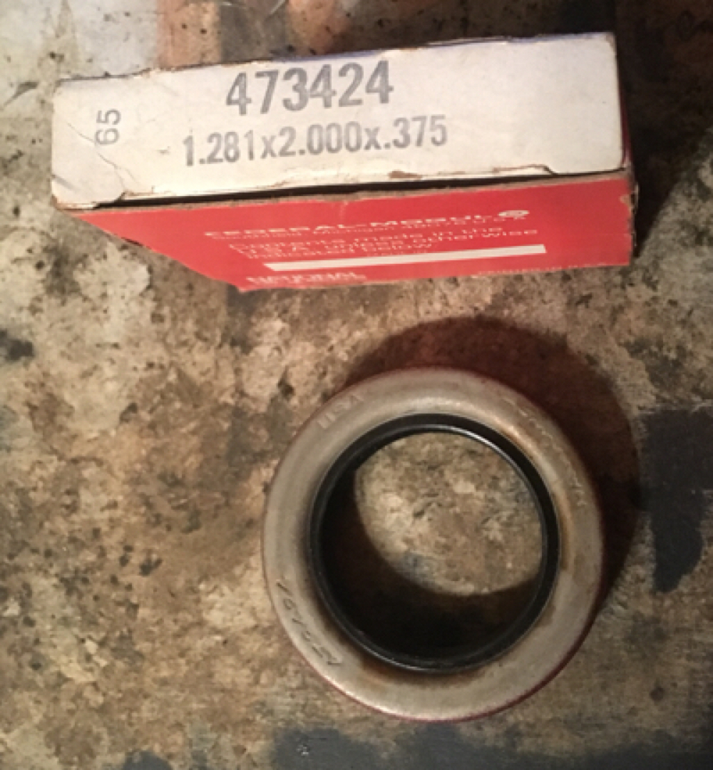 473424 National Oil Seals - $3.60