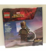 Lego Minifigure Teen Groot from Guardians of the Galaxy Keychain Polybag - $197.90 MXN
