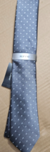 ALFANI Men&#39;s Tie Galway Mini Silver 040 NWT MSRP $55.00 - $14.80