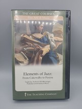 Elements of Jazz Cakewalks to Fusion 8 CD &amp; Guidebook Set The Great Courses - £15.59 GBP