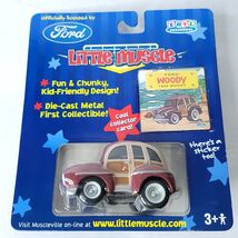 ERTL Preschool Ford Little Muscle - 1946 Woody American Muscle Brown For... - $15.14