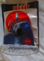 Coca-Cola  Polar Bear Napkin Straw Plastic Holder - $12.38