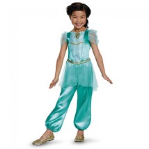 Jasmine Classic Disney Princess Aladdin Costume One Color Small 4-6X - £45.94 GBP