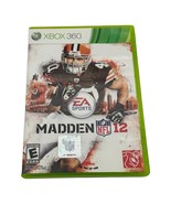 Madden NFL 12 Xbox 360 Game Complete With Manual &amp; Case - $19.76 CAD