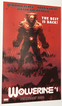 Marvel Comics Promo X-Men Poster ~ Wolverne #1 Adam Kubert Art / Double Sided - $15.83