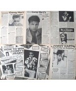 COREY HART ~ Sixteen (16) B&amp;W Vintage Clippings, ARTICLES, Pin-Up from 1... - $9.09 CAD