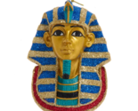 KURT ADLER 4.25&quot; KING TUT TUTANKHAMUN EGYPTIAN PHARAOH CHRISTMAS ORNAMEN... - $26.88