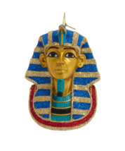 KURT ADLER 4.25&quot; KING TUT TUTANKHAMUN EGYPTIAN PHARAOH CHRISTMAS ORNAMEN... - £21.40 GBP