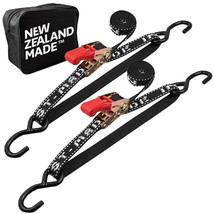 Boat Tie Down Straps To Trailer (Pack Of 2) - 2,400Lbs Break - 1&quot; X 2.5 ... - $58.99