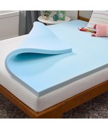 LINENSPA Memory Foam Mattress Topper - 2 Inch Gel Infused Memory Foam Fu... - $38.00