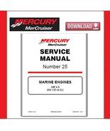 MERCURY MerCruiser Service Manual #25 GM V-6 4.3L - £15.63 GBP