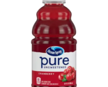 Ocean Spray Unsweetened Pure Cranberry Juice 32 fl oz, Case Of 3  - $19.00