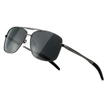 Men&#39;S Polarized Sunglasses Durable Metal Frame For Fishing Driving Golf (Gunmeta - £25.30 GBP