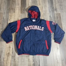Washington Nationals G-III Sports Full-Zip Jacket MLB Jacket Sz 2XL - £38.30 GBP