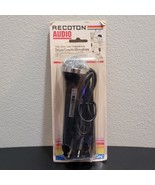 New Recoton Audio Cassette Microphone 500 OHM Low Impedance DM-150 - $30.92 CAD