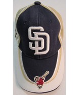 San Diego Padres Baseball Cap Friar Dark Blue White MLB Genuine Merchand... - $31.99 CAD