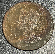 1745 UK United Kingdom King George II Colonial 1/2 Half Penny 7.76g Coin - £15.48 GBP