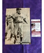 Leo Durocher Signed 8x10 Chicago Cubs JSA Certified Autograph Picture - $175.00