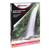 Innovera Heavyweight Photo Paper 11 mil 8.5 x 11 Matte White 50/Pack IVR... - £37.45 GBP