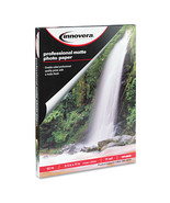 Innovera Heavyweight Photo Paper 11 mil 8.5 x 11 Matte White 50/Pack IVR... - £35.02 GBP