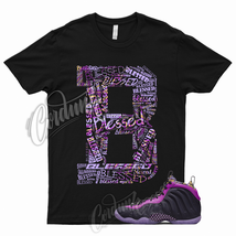 BLESSED Shirt for Little Posite One Cave Purple Lil Foamposite Saturn Gold Vivid - £18.40 GBP+