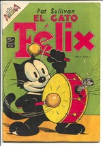 El Gato Felix #6 1953-Felix The Cat non-English issue-Pat Sullivan art-VG - £37.16 GBP