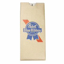 Pabst Blue Ribbon Insulated 16oz Bag Can Cooler Brown - £10.53 GBP