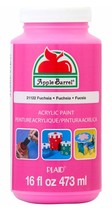 Apple Barrel Acrylic Craft Paint, Fuchsia Pink, 16 Fl. Oz. - £7.86 GBP