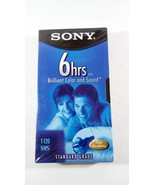 Sony T-120VL/WA Standard Grade VHS Video Tape 6 hrs (EP) High Durability... - £4.36 GBP