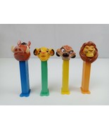 Vtg Disney Lot of 4 Lion King Pez Dispensers Simba, Timon, Pumba, &amp; Mufasa - $17.58 CAD