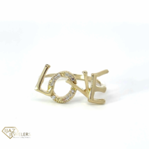 10k Gold LOVE Ring - £98.00 GBP